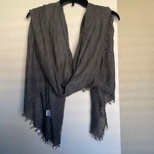 Charming Charlie grey fashion scarf